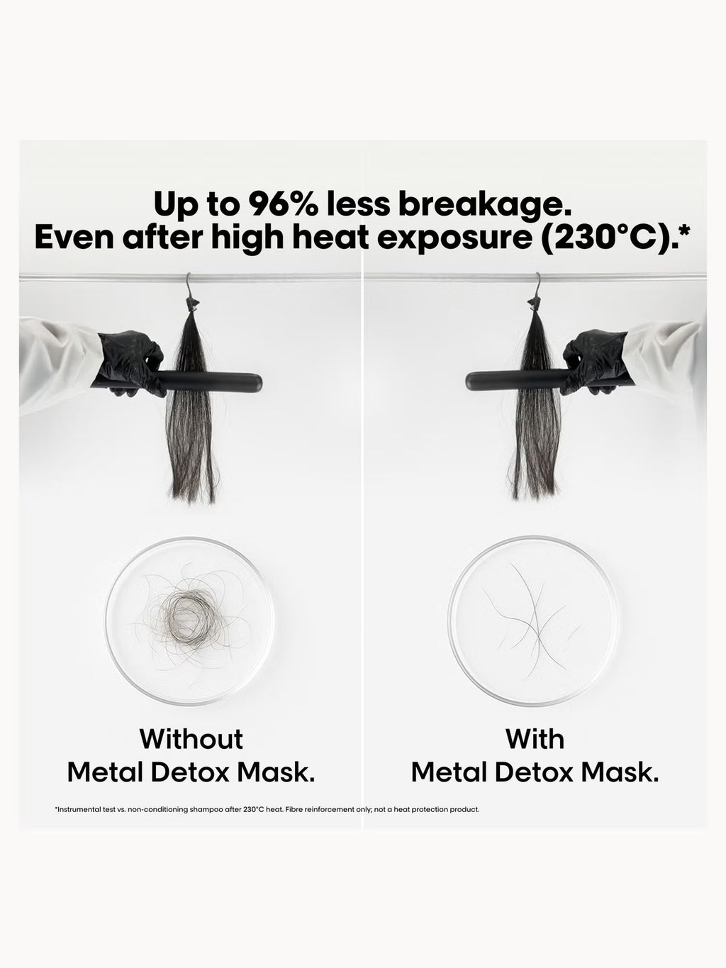 L'OREAL PROFESSIONNEL METAL DETOX SHAMPOO & HAIR MASK WITH FREE MINI SHAMPOO & HAIR MASK 30ML FOR DAMAGED HAIR